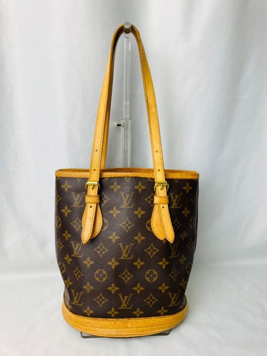 Louis Vuittonルイヴィトン モノグラム バケットPM トートバッグ