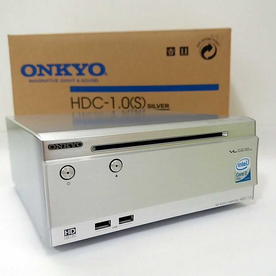ONKYO HDC-1.0 HD AUDIO PC 付属品完備 HD デスクトップPC win10