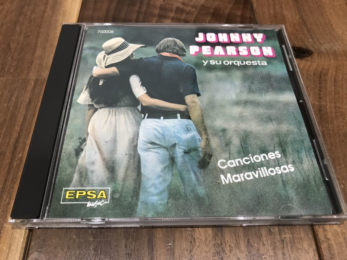JOHNNY PEARSON y su orquesta / CANCIONE MARAVILLOSAS CD イージーリスニング JAZZ MADE IN ARGENTINA EPSA MUSIC ジョニー・ピアソン
