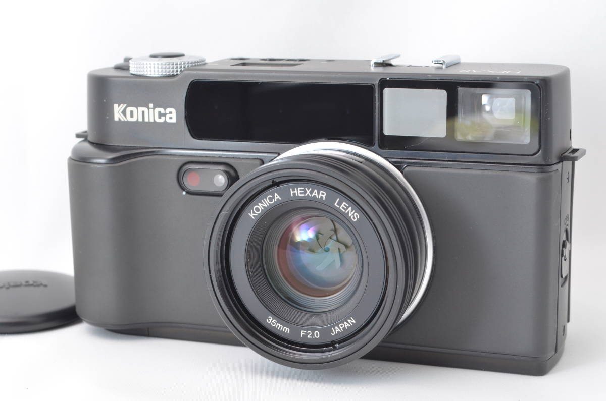Konica HEXAR コニカ ヘキサー 35mm : F2 ブラック KONICA - 最強の 