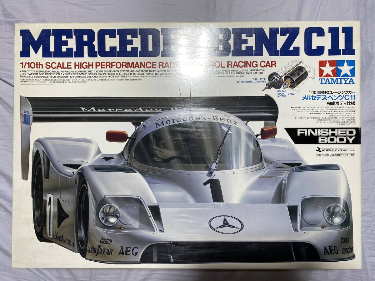 タミヤ C11 1⁄10 未組立 0 メルセデス RC ホビーラジコン Cカー 再生産