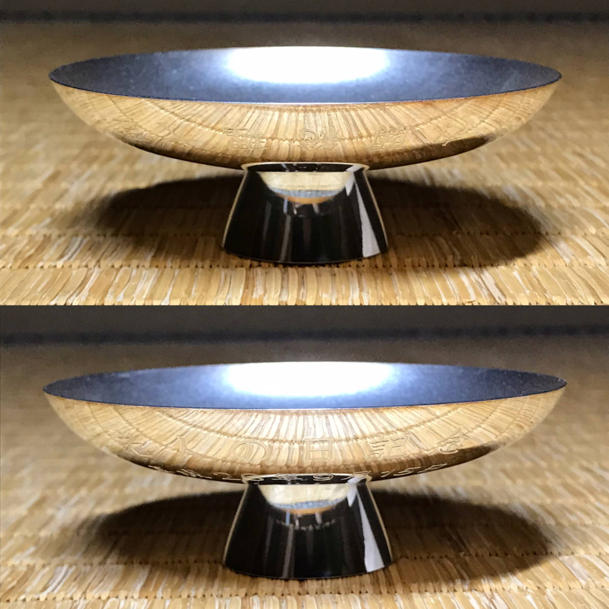 ☆金属工芸/純銀製/SILVER！内閣総理大臣 純銀 刻印 盃/杯 1個/重