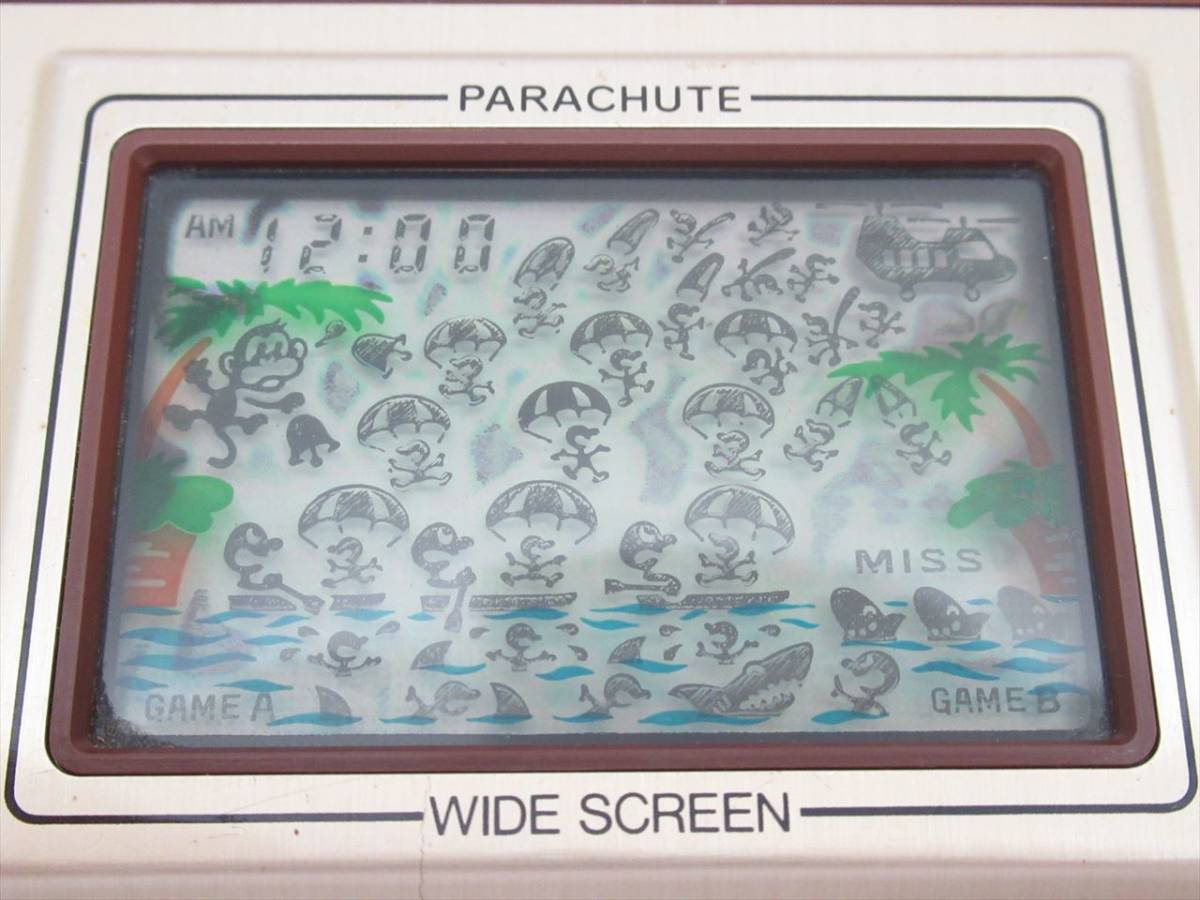 パラシュート PARACHUTE ゲームウォッチ ☆[B128]任天堂 箱有り 遊戯屋