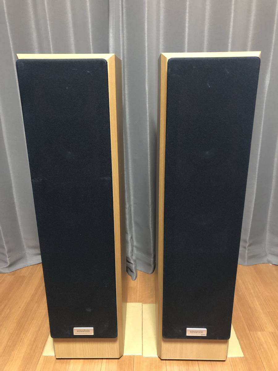 KENWOOD LS-V530 - スピーカー ペア 3WAYトールボーイスピーカー