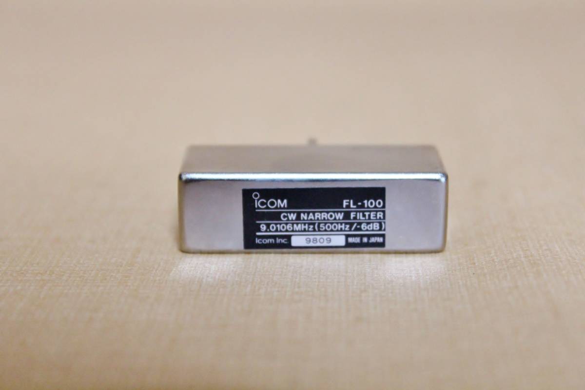 ICOM FL-100 | Filter 500Hz CW⁄RTTY for Icom CW Narrow FL-232 ナロー