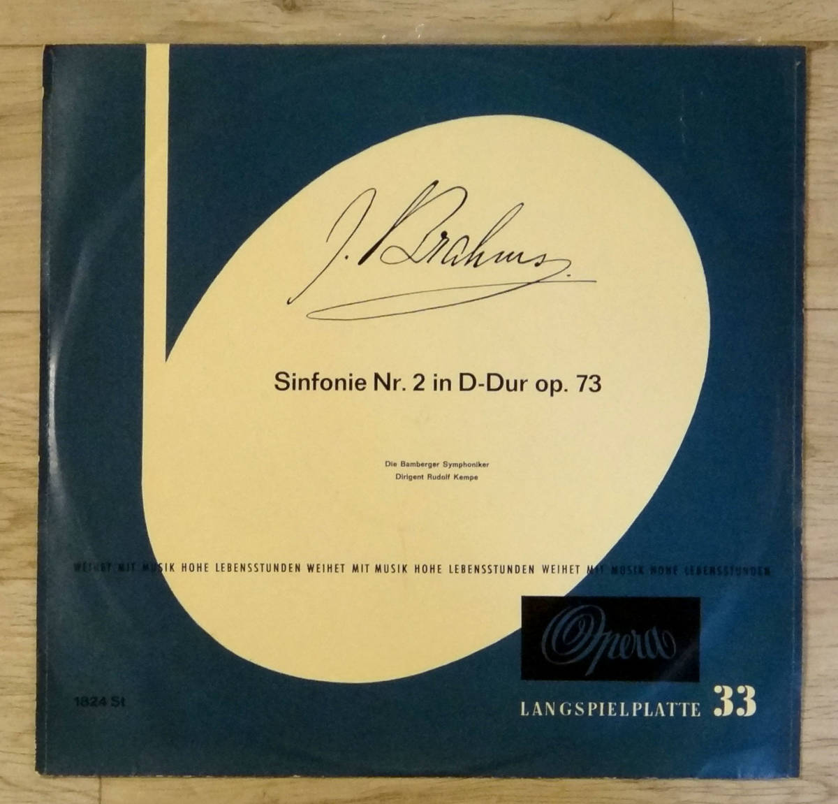 【2026，新品】 独OPERA ST1824 ブラームス交響曲第2番 ルドルフ ケンペ(交響曲)｜売買されたオークション情報、yahooの商品情報をアーカイブ公開 - オークファン 交響曲