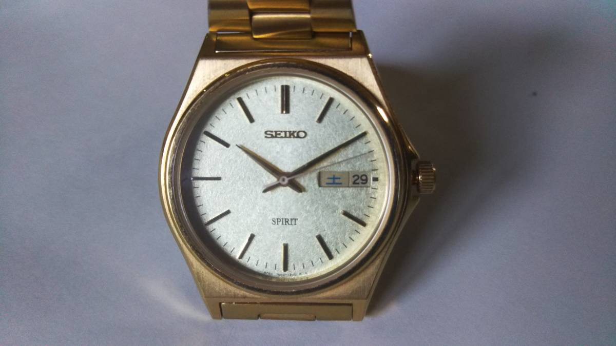 SEIKO SPRIT 7N43-7180 セイコースタイル ビンテージ スピリット 訳 