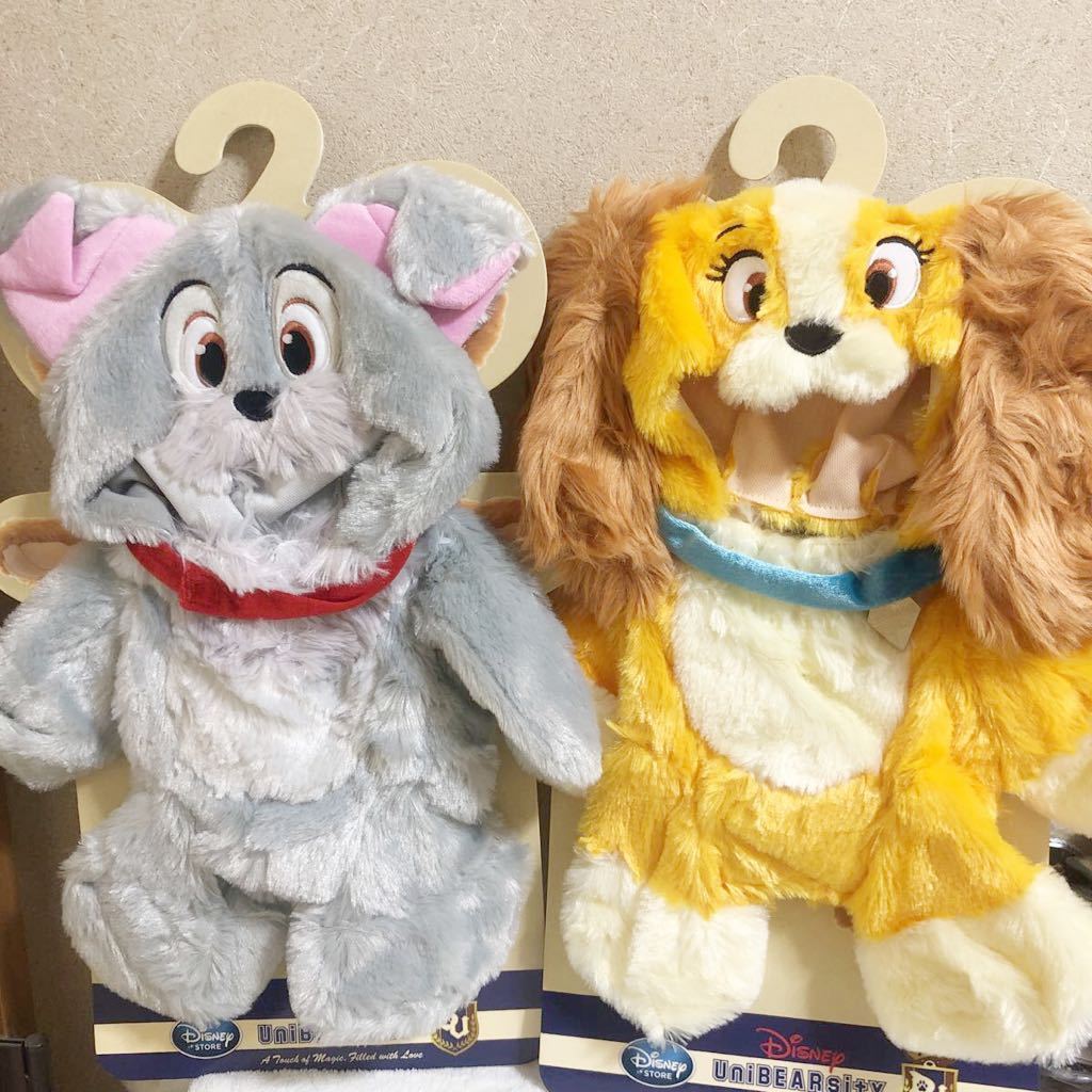 わんわん物語り レディアンドトランプ ユニベアシティぬいぐるみ