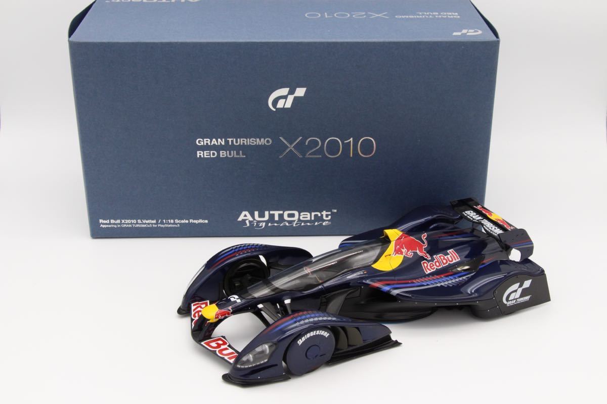 AUTOart オートアート 1/18 GRAN TURISMO RED BULL X2010 S.Vettel
