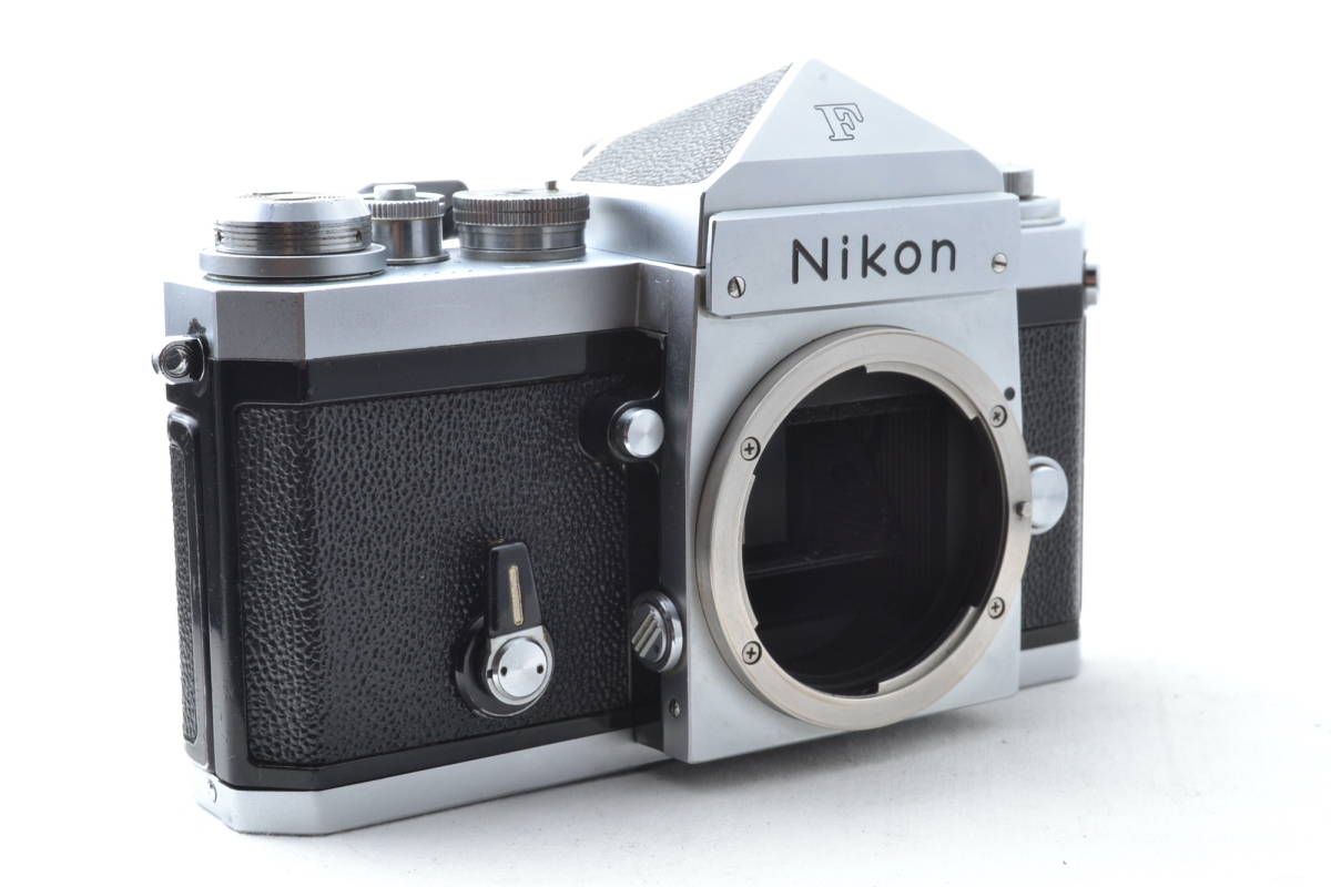 美品！NIKON F 後期 アポロ型アイレベル シルバー ニコン 一眼レフ 外観極上Nikon F アイレベル シルバー アポロ型 後期モデル ニコン