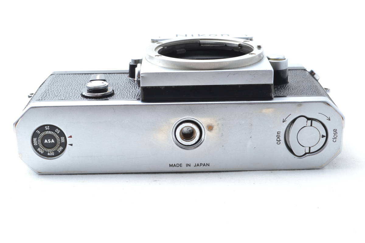 美品！NIKON F 後期 アポロ型アイレベル シルバー ニコン 一眼レフ 外観極上Nikon F アイレベル シルバー アポロ型 後期モデル ニコン