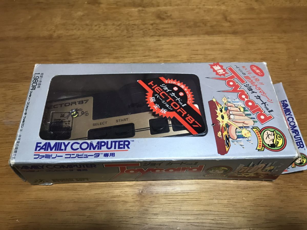 FC ファミコン コントローラー ハドソン ジョイカード mk II ヘクター 