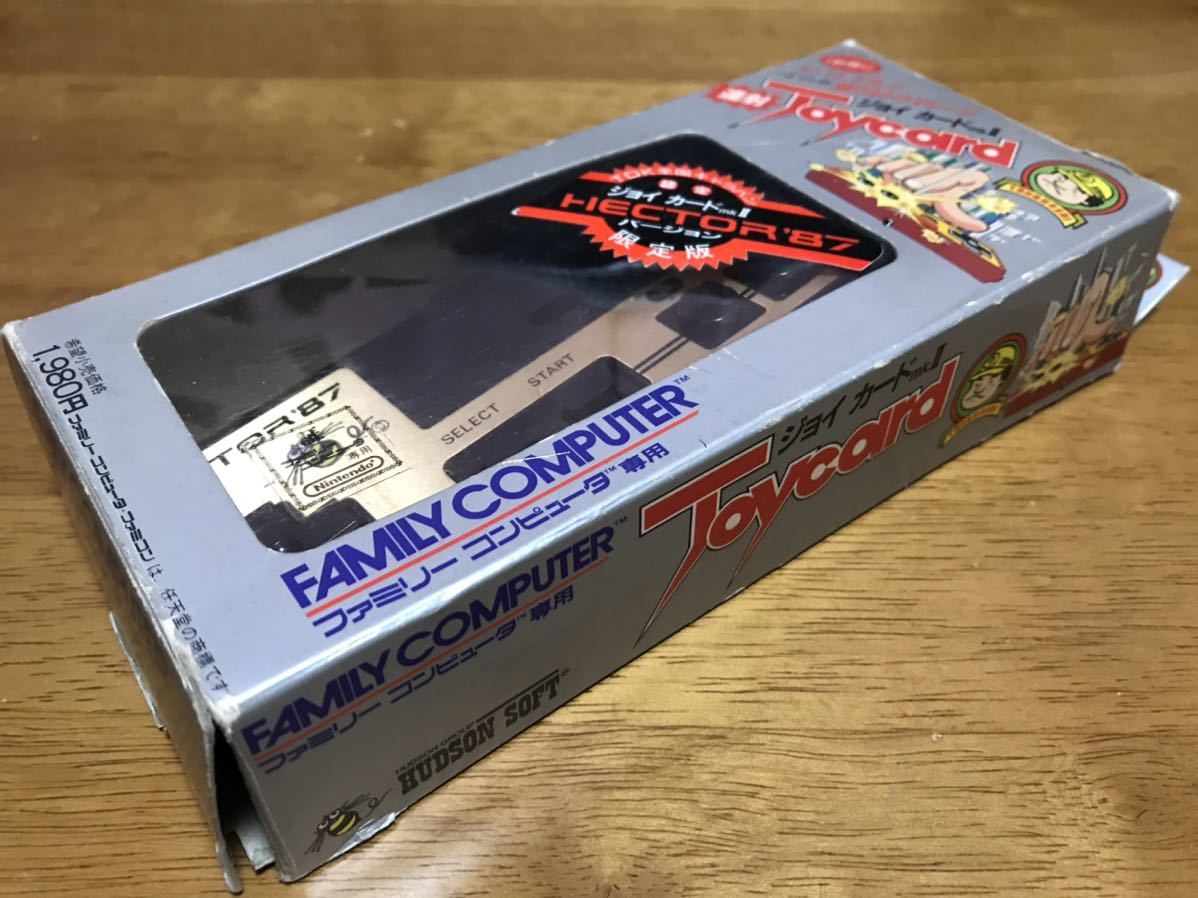 FC ファミコン コントローラー ハドソン ジョイカード mk II ヘクター 