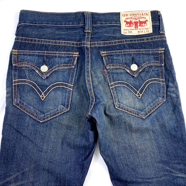 即決☆リーバイス 708☆W32 シューカット ジーンズ LEVIS メンズ 