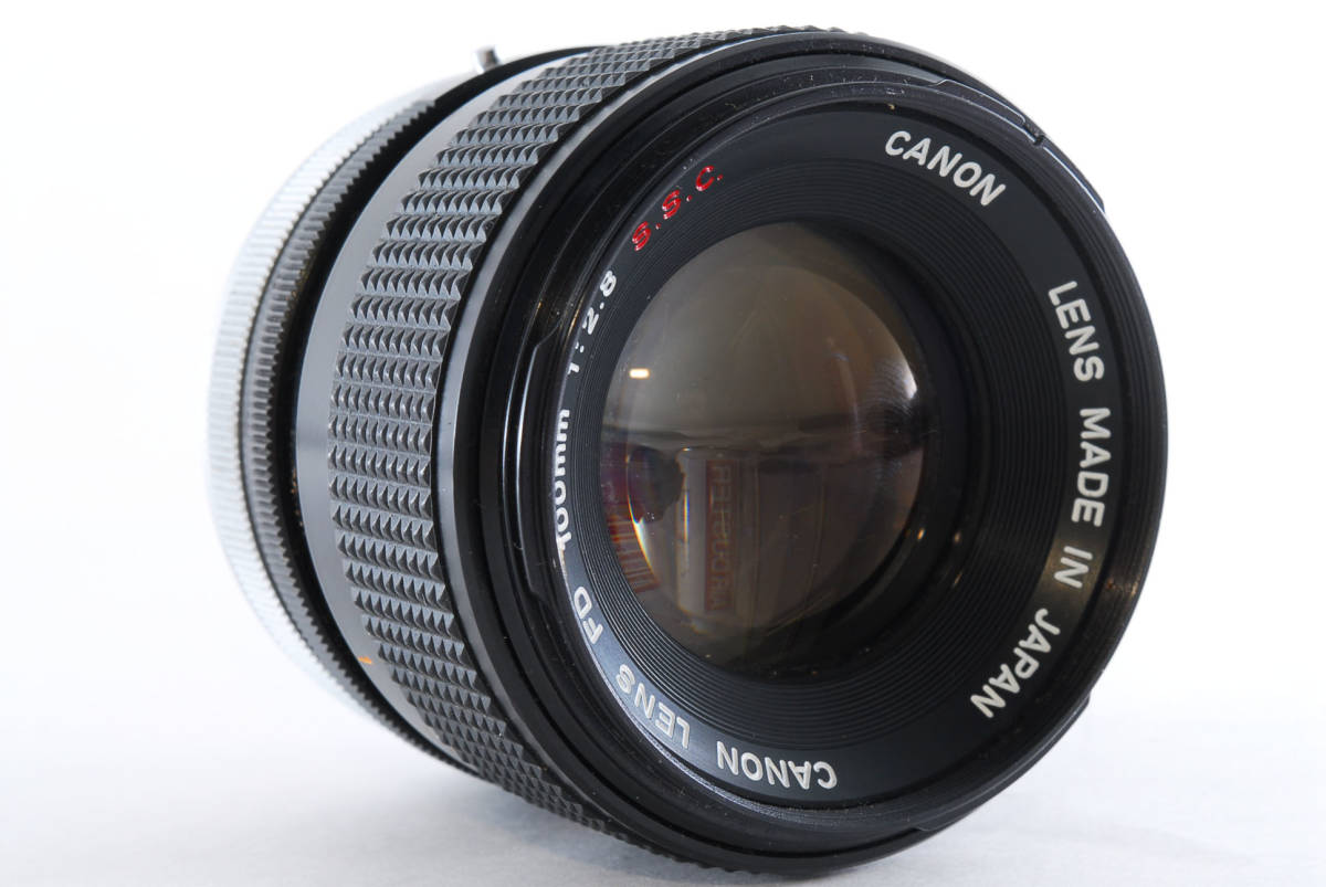 FD 100mm Canon - F2.8 CANON S.S.C. Lens f⁄2.8 ☆極美品☆