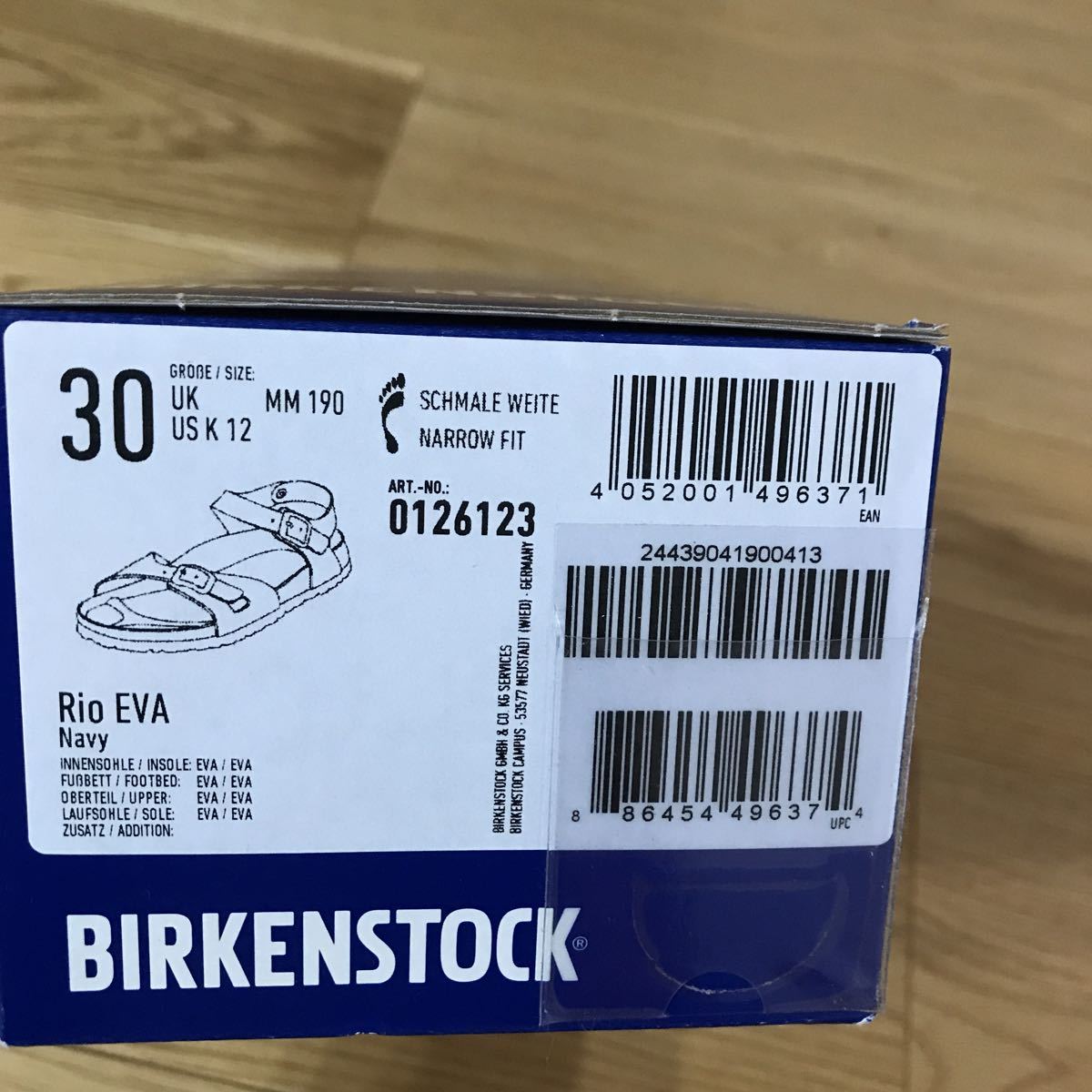 1円スタート Birkenstock Rio Kids Eva ネイビー 紺 ビルケンシュトック キッズ 子供用 Us12 19cmサンダル 14cm 売買されたオークション情報 Yahooの商品情報をアーカイブ公開 オークファン Aucfan Com