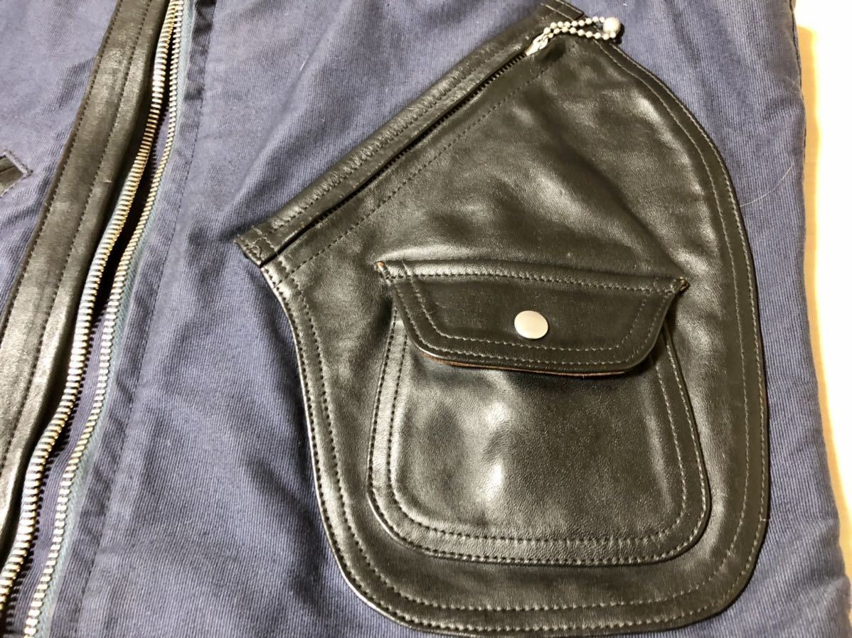 ジェラード ジャッカスベスト コットン ホースハイド サイズ38