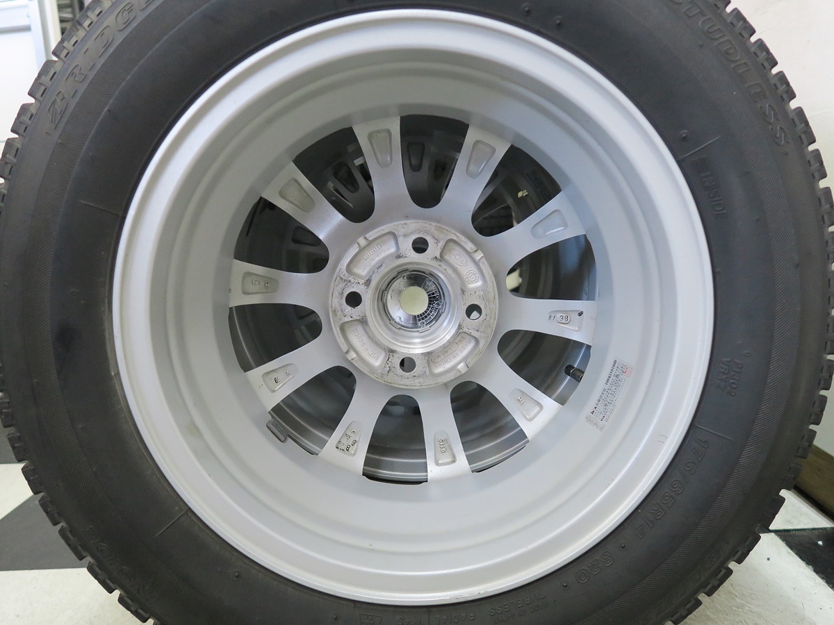 JOKER 175&frasl;65R14 WEDS フィットヴィッツ他！スタッドレス weds 美品 2026年最新Yahoo!オークション -weds + PCD100 14インチ ホイール Whitewall 14インチホイールの中古 joker みんカラ