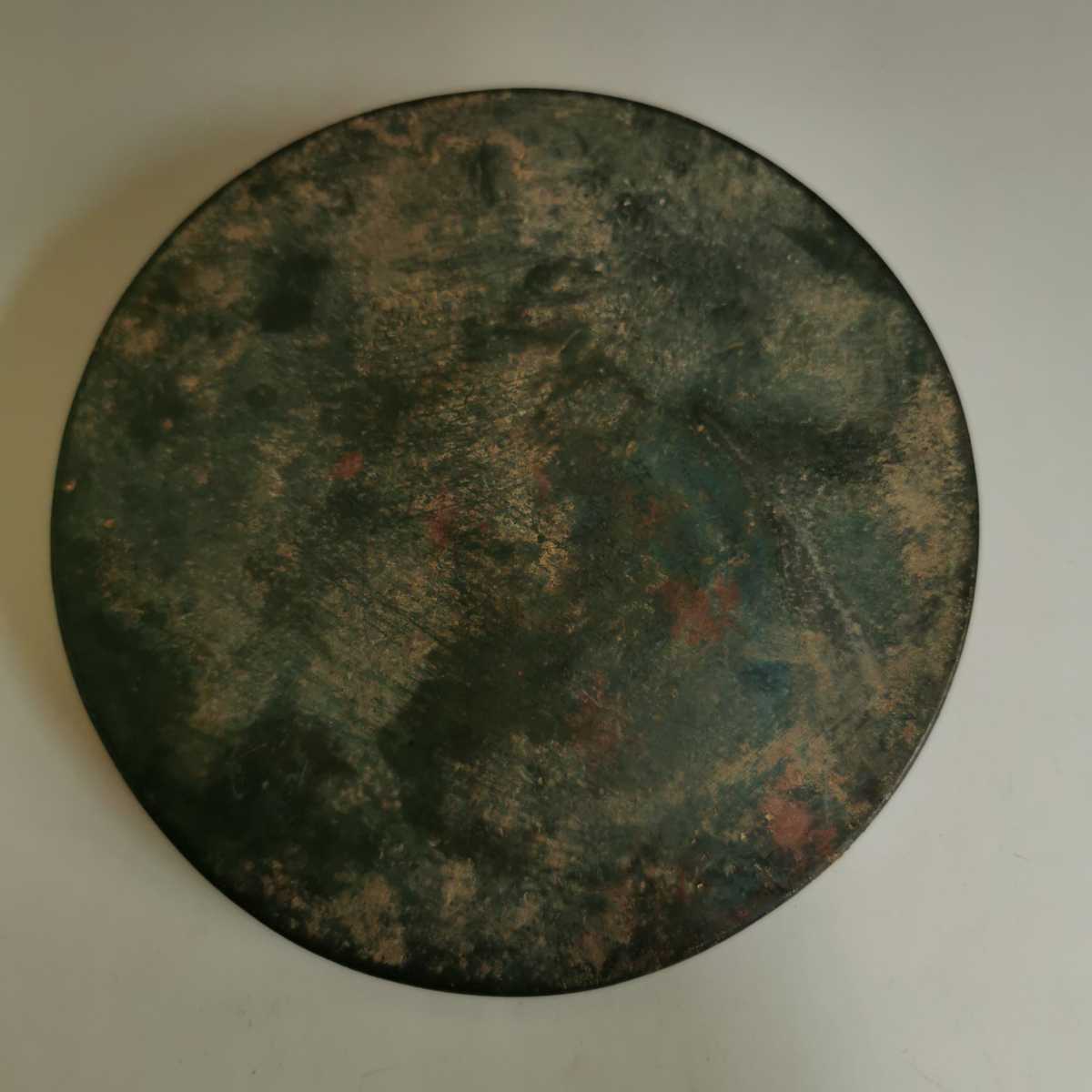 銅鏡 古鏡 時代物 銅製の彫刻 銅製 美術品、中国 旧家蔵出し、骨董品、装飾
