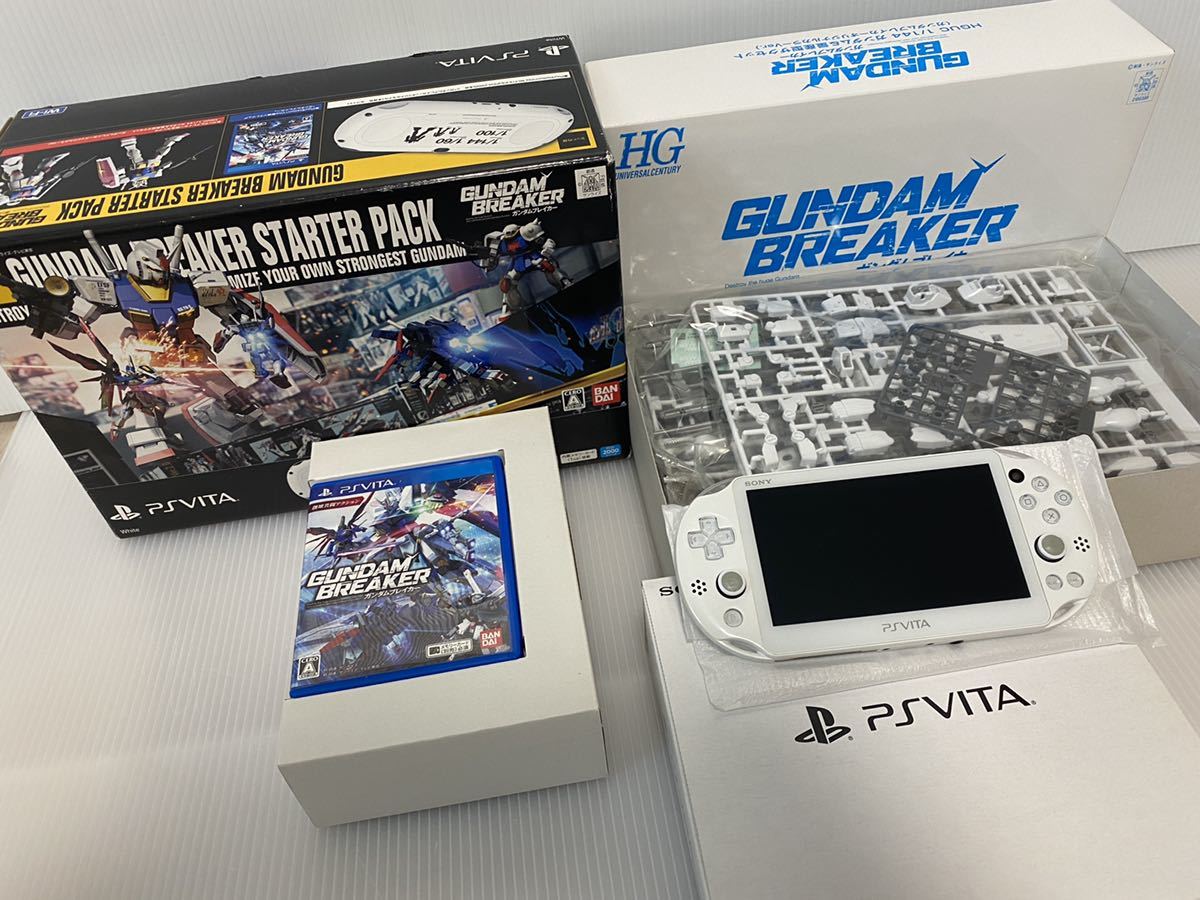 限定 完品 Playstation Vita Pchl Pch 00 本体 Ps Vita Sony ガンダムブレーカー スターターパック プレミア商品 1円 Ps Vita本体 売買されたオークション情報 Yahooの商品情報をアーカイブ公開 オークファン Aucfan Com