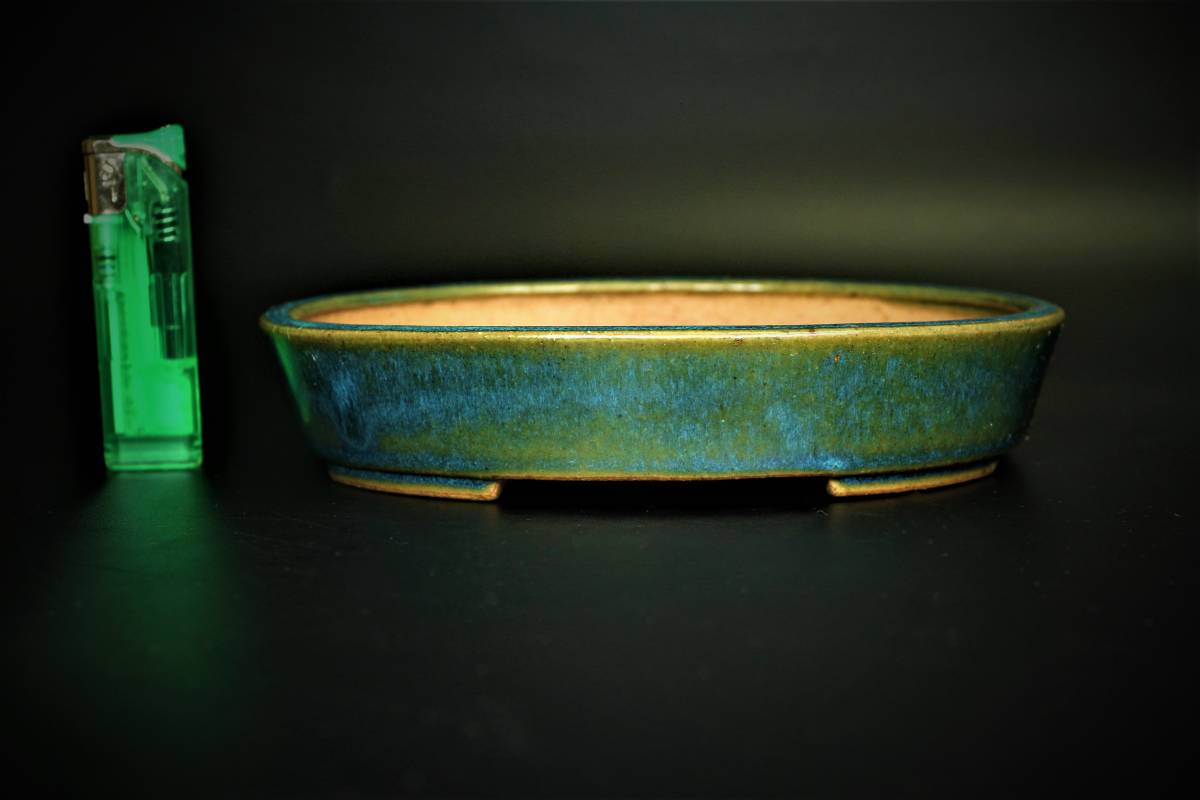 【茉莉園】◆黎鳳◆【内縁楕円】 19.2cm×14.7cm 高さ3.7cm