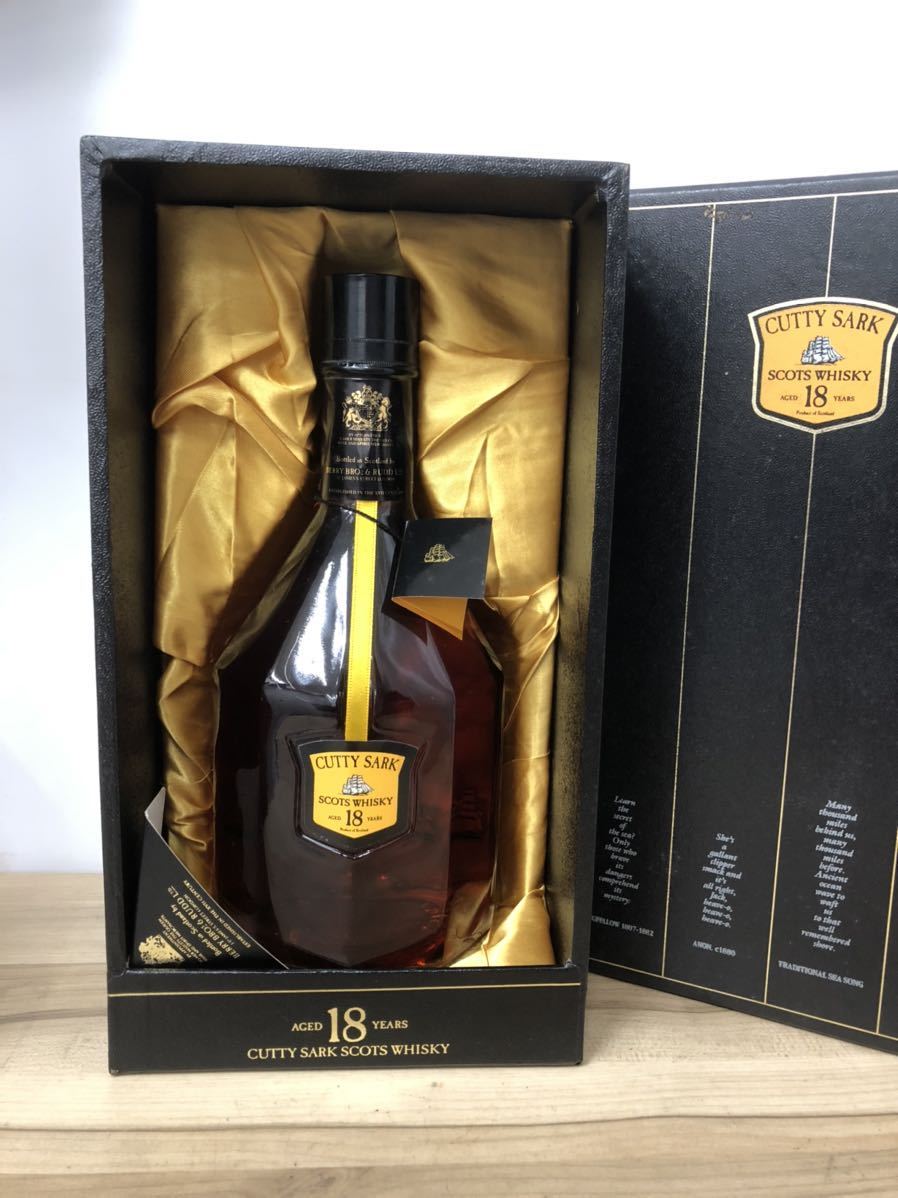 4425】CUTTY SARK カティサーク 18年 スコッチウイスキー 750ml 43