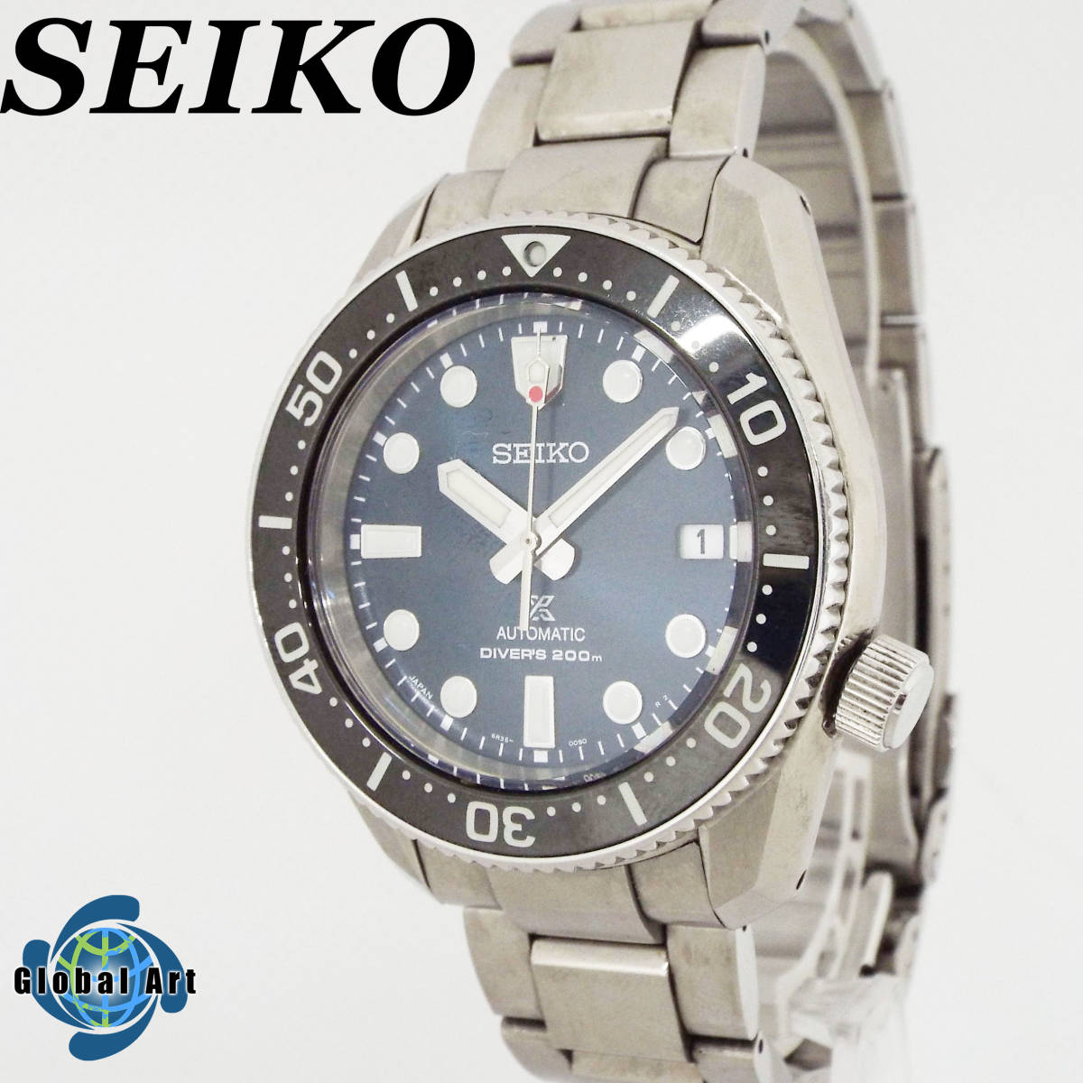 赤字超特価，お買い得 あ06322/SEIKO セイコー/プロスペックス/自動巻/メンズ腕時計/ダイバー/200M/デイト/文字盤 ネイビー/取扱説明書付/6R35-01E0(プロスペックス)｜売買されたオークション情報、yahooの商品情報をアー プロスペックス