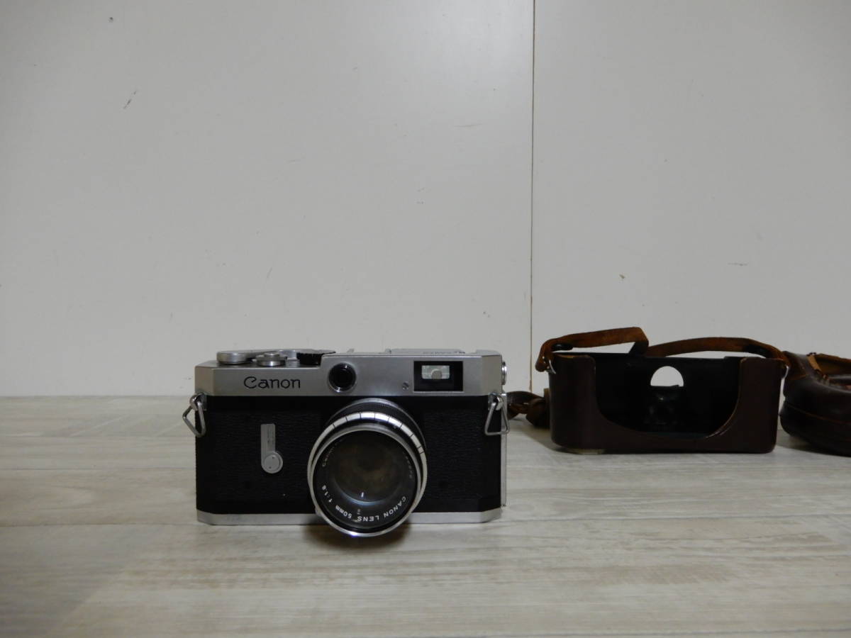 Canon キャノン P型 + CANON LENS 50mm F1.8 レンジファインダーカメラ