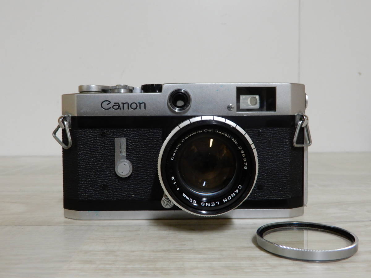 Canon キャノン P型 + CANON LENS 50mm F1.8 レンジファインダーカメラ