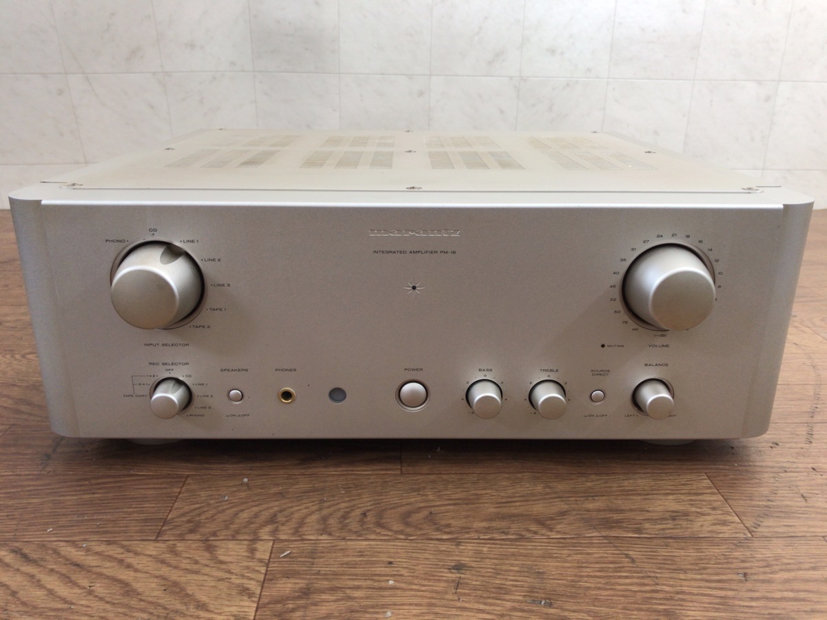 Marantz PM-16 - | Yahoo!オークション 「pm-16f」オーディオ機器の