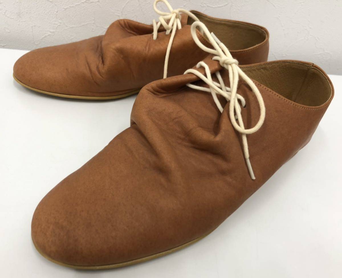 QUE SHOES キューシューズ レースアップシューズ LL レザー 革 