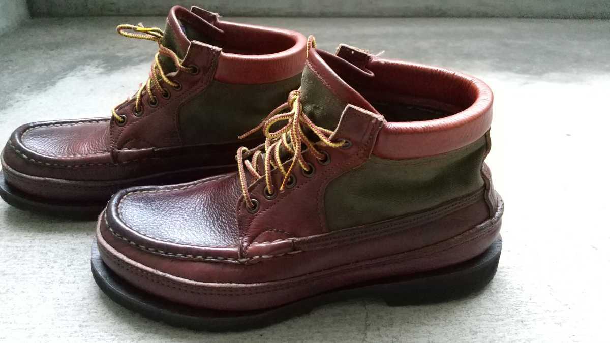 Russell Moccasin ラッセルモカシン 青タグ レザー ブーツ（ラッセル 