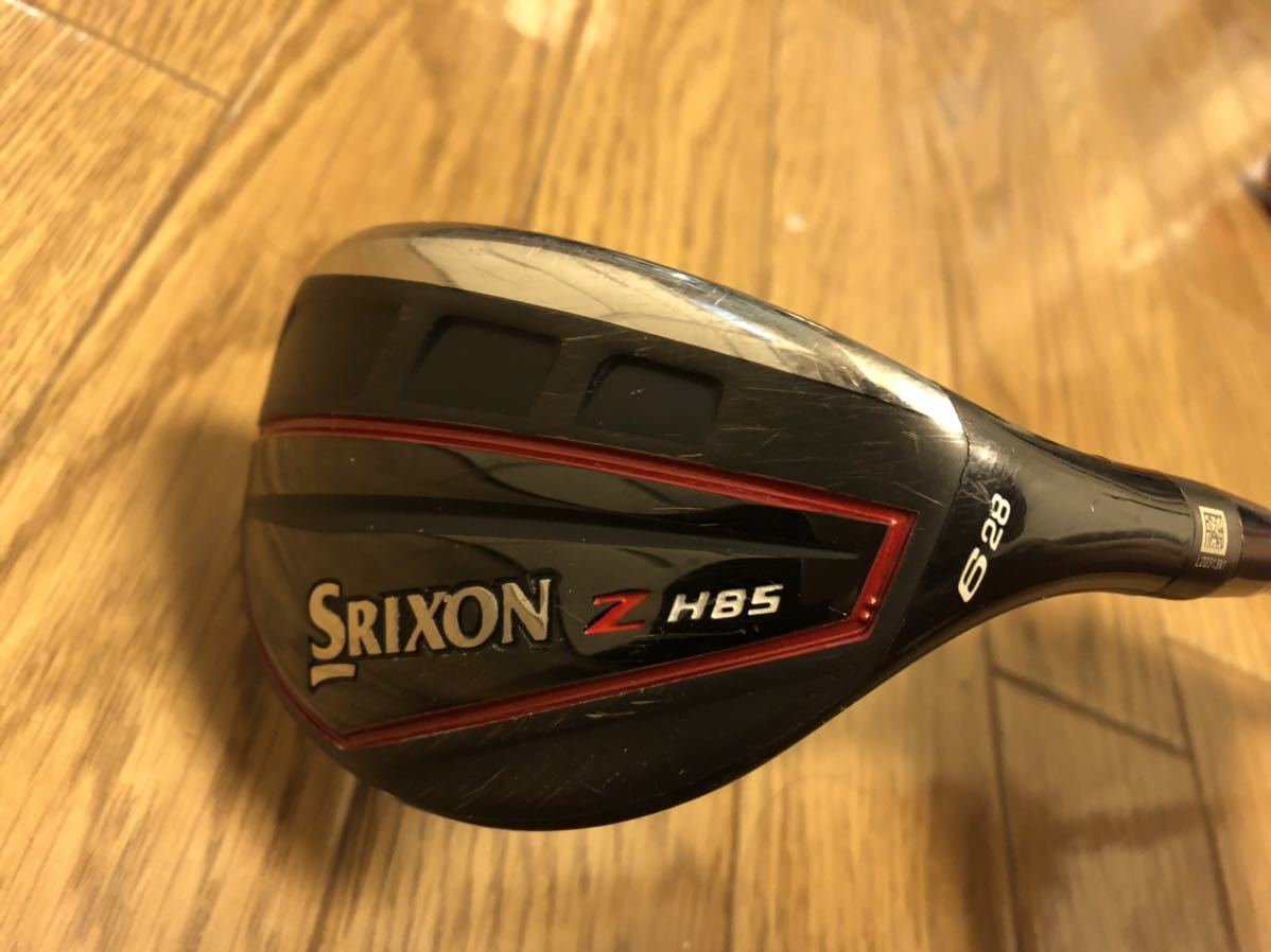 ダンロップ スリクソン　◆　Z H85　◆　6H (28度)　◆　S フレックス　◆　純正 NS PRO950GH DST スチール(S)　◆ 日本仕様　◆　美品中古 スリクソン Z - for HYBRID 28の通販