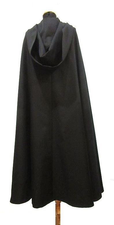 atelier boz 黒ケープ　アトリエボズ フード　ロングマント atelier boz 黒ケープ アトリエボズ フード ロングマント フードロング