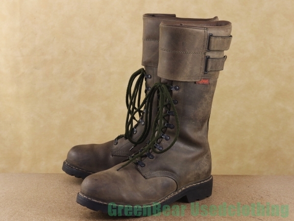 N072◆ビンテージ【Trabert】メンズブーツ 良い味 インナーボア 茶系 メンズ 44 27cm