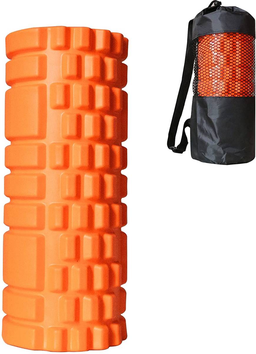 フォームローラー WELLONE 筋膜ストレッチ リリース グリッド フォームローラー_1