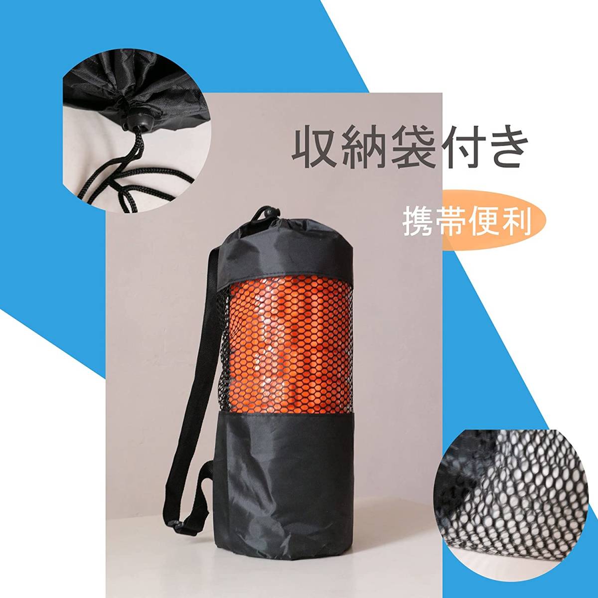 フォームローラー WELLONE 筋膜ストレッチ リリース グリッド フォームローラー_5