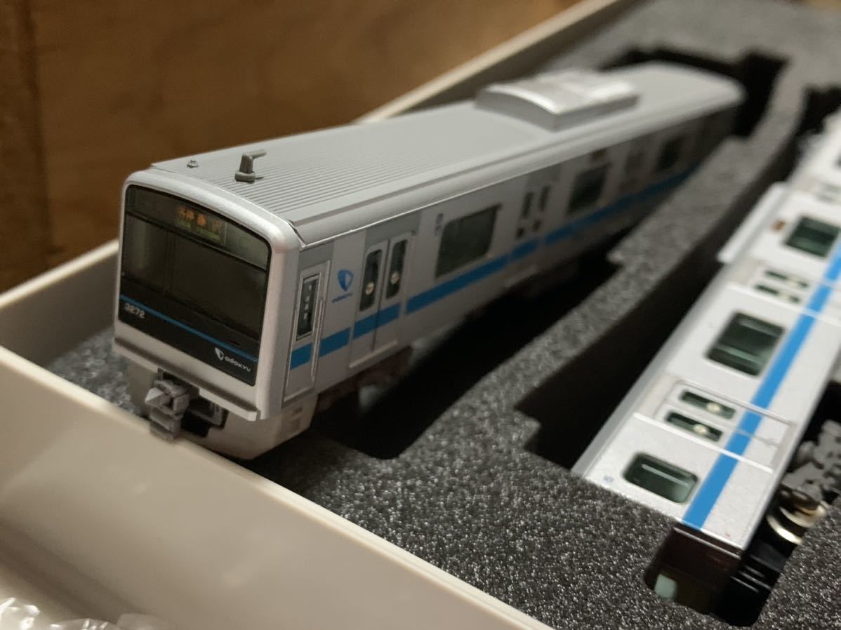 加工品]グリーンマックス 4587 小田急3000形 5次車 ブランドマーク付き 6両