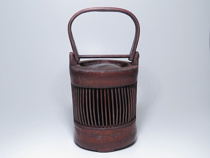中国伝統工芸品.唐物竹.竹細工.虫籠.竹籠.鈴虫.コウロギ.その他.中古品.少しは古い.傷はありません。w-0307