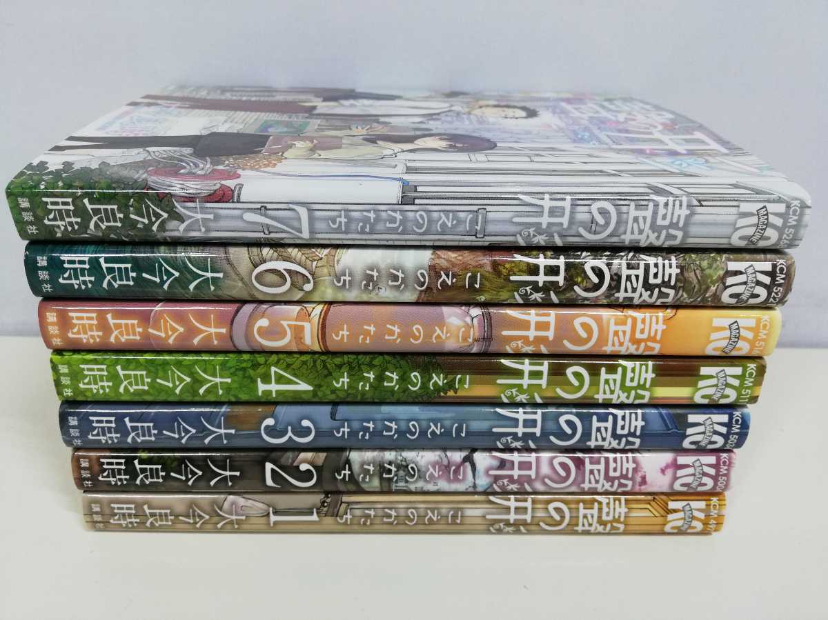 聲の形 こえのかたち 全7巻 大今良時 同梱 即発送 全巻セット 売買されたオークション情報 Yahooの商品情報をアーカイブ公開 オークファン Aucfan Com