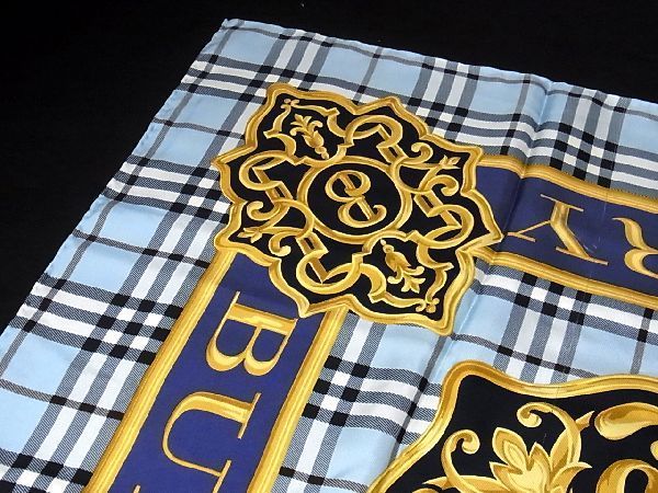 バーバリー BURBERRY □ チェック 1円 - シルク Burberrys' 上質