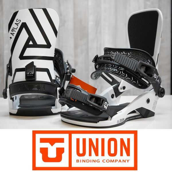 UNION ATLAS バインディング Mサイズ WHITE White 公式通販 21-22