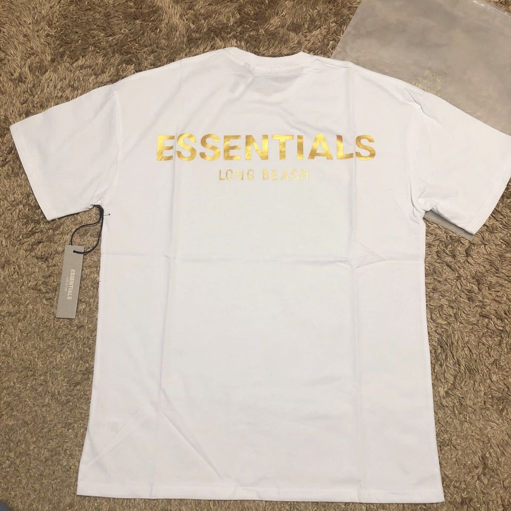 Long Beach限定】Fear of God Essentials s/s tee shirts エフオージー 