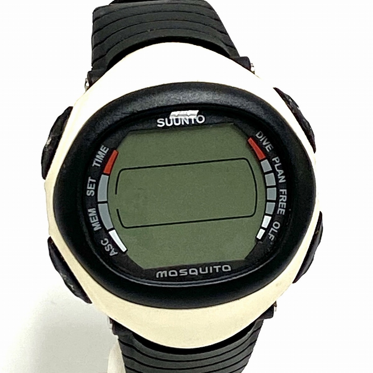 【人気定番，本物保証】 不動 SUUNTO 腕時計 MOSQUITO ダイビング デジタル ラウンド 軽量 スント モスキート ダイブコンピュータ 白 黒 ラバー 樹脂 6761(スント)｜売買されたオークション情報、yahooの商品情報をアーカイ スント