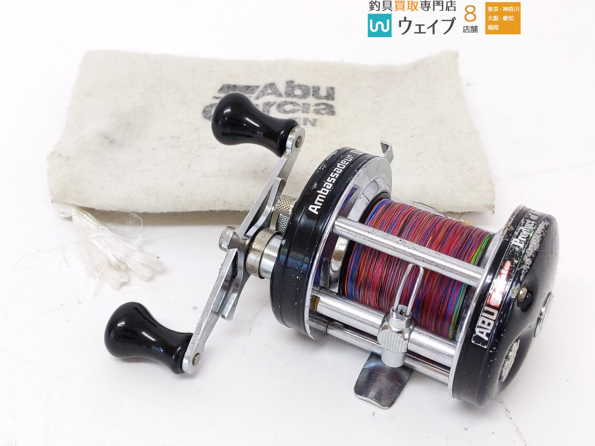 ABU アブガルシア アンバサダー 6500CA ブラック #810600 未使用アブ