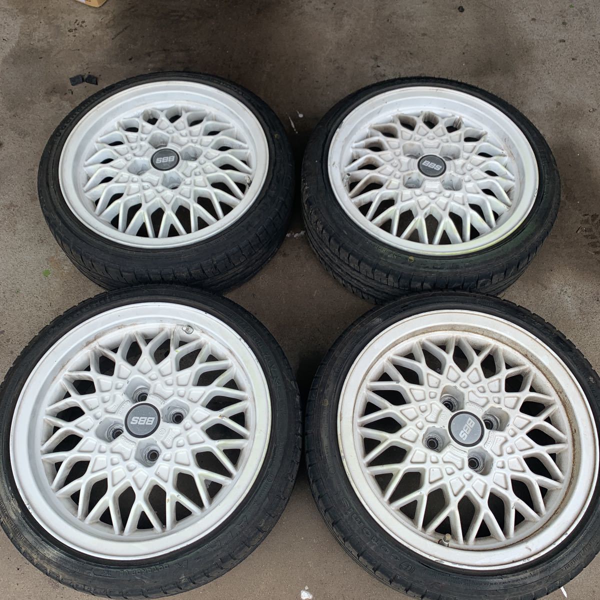 タイヤ、ホイール VW純正 BBS タイヤホイール4本セット 15×6.5J+43