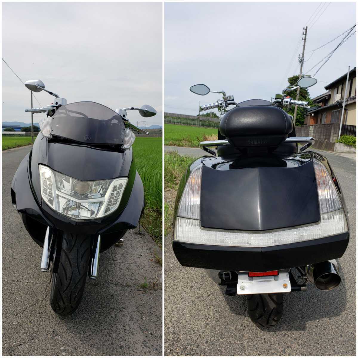中古車 ヤマハ マグザム 250cc SG17J ブラック 書付 実働 愛知県 