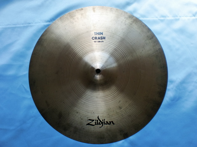 ジルジャン シンバル　THIN　CRASH 15”　中古品
