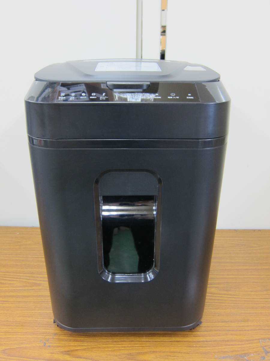 T793 美品中古 送料無料 サンワサプライ 業務用 電動シュレッダー 自動で150枚同時細断 ミニクロスカット 60分 連続使用 カード PSD052 業務用 シュレッダー シュレッター 20枚細断 電動シュレッダー 400-PSD036