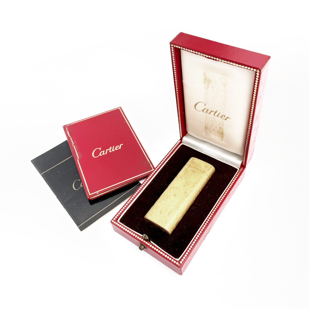 □ 1円～ 着火確認済 □ カルティエ Cartier □ オーバル型 ローラー式